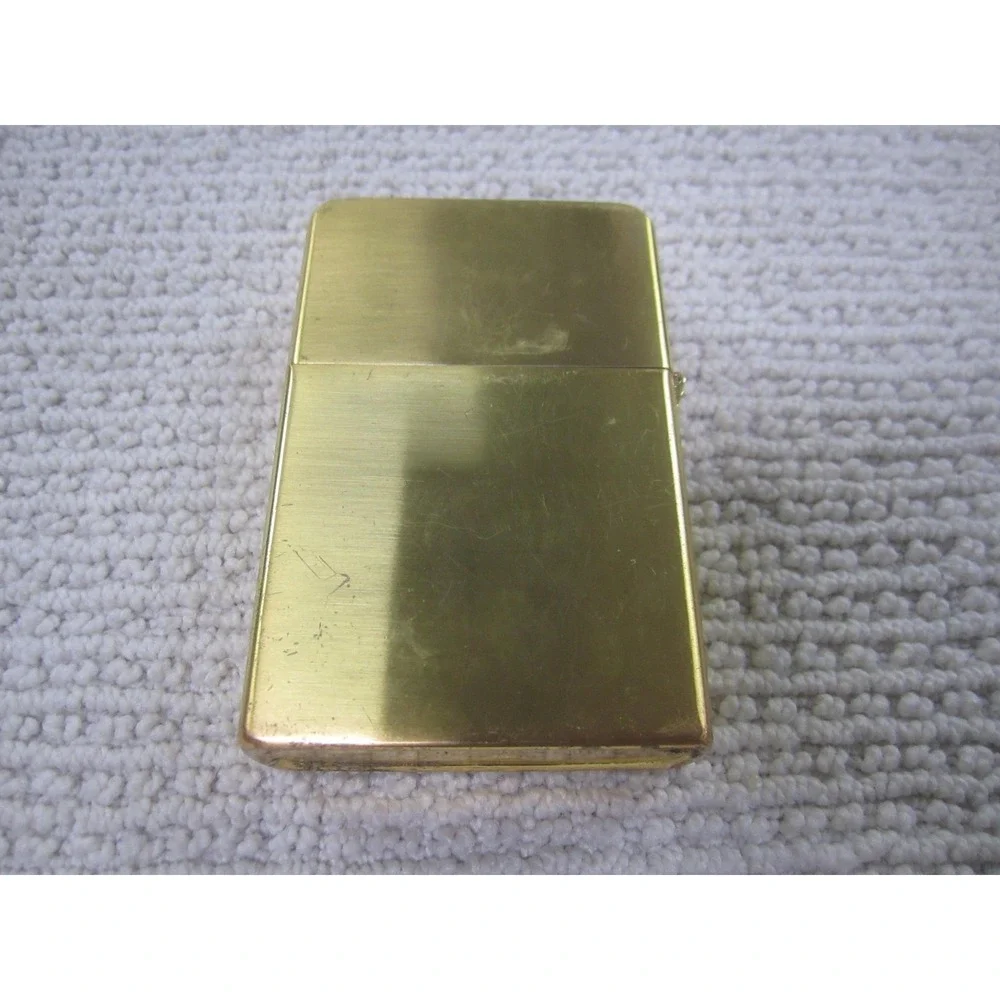 Vintage Durolite Gold Tone Large Pocket Lighter Flip Top Metal England‎ Smoking